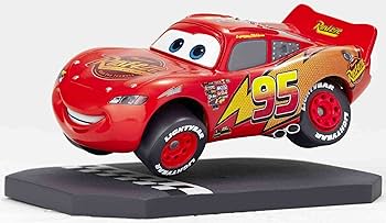 ［アメリカ購入］カーズ　ライトニングマックィーン　フィギュア Amazon.com: Bandai Tamashii Nations Chogokin Cars Lightning